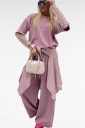 completo maglia e pantalone pink